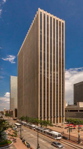 621 & 633 17th St. Preferred Painting Denver, Lobby, stucco areas, tenant suites, access panel installations, common areas, conference rooms