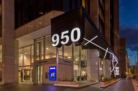950 17th St. Preferred Painting Denver Stairwells, restrooms, corridors, roof areas, floor coatings, tenant suites, parking garage areas, lobby