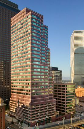 Denver Financial Center Preferred Painting Denver Lobby areas, corridors, atrium, doors and frames, elevator frames, metal doors, exterior planters, parking garage areas, dry erase board walls, tenant suites, FRP install, window mullions